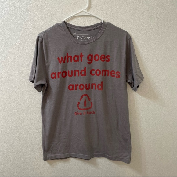 Coca Cola Other - Coca Cola recycling shirt gray medium
